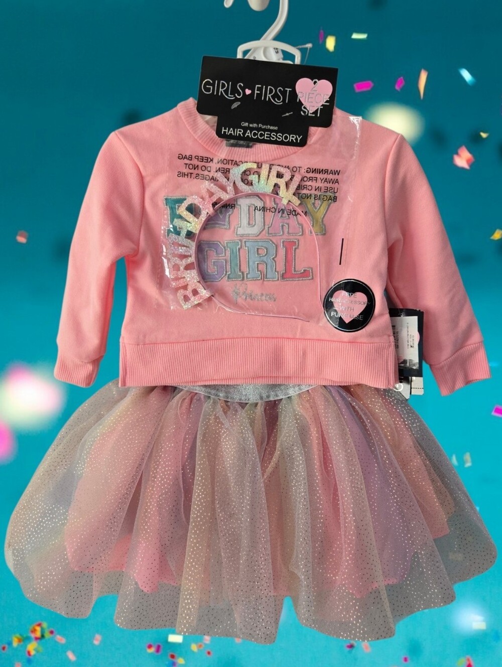 Birthday Girl Princess Outfit Tutu